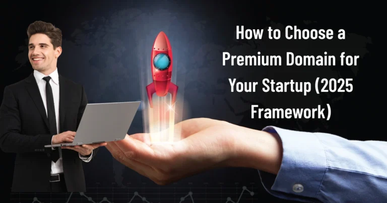 how to choose a premium domain name 2025