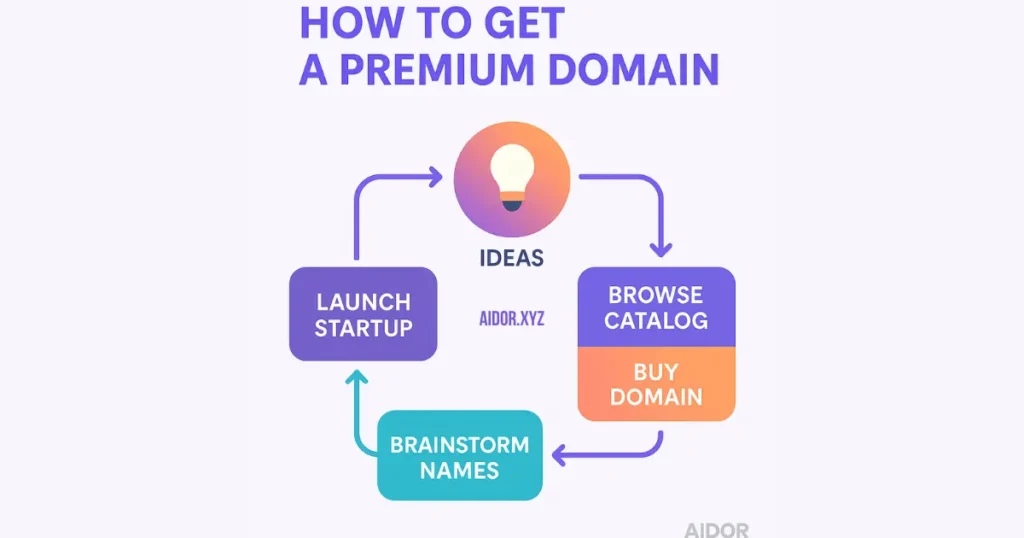 premium domains impact on startup funnel